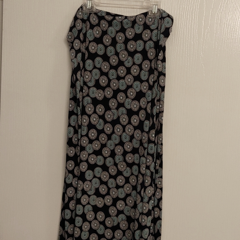 Gilli knit maxi skirt navy medium